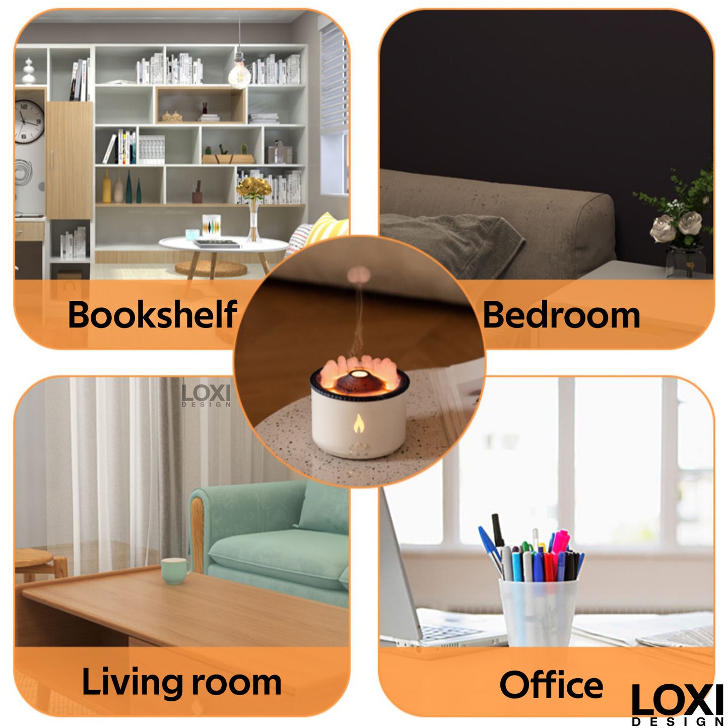 LoxiDesign™ Volcano Diffuser