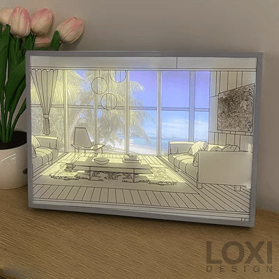 Loxi Design™ GloArt Frame