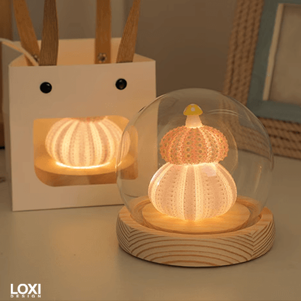 Loxi Design™ Sea Urchin Mushroom lamp