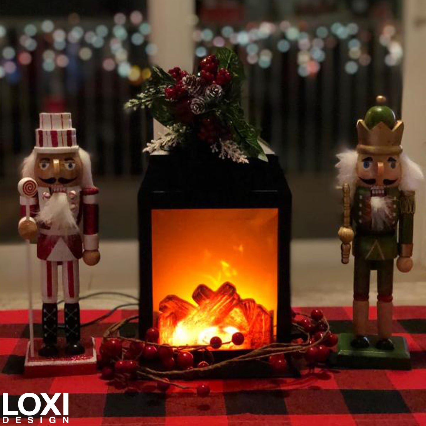 LoxiDesign™ Fireplace Lantern