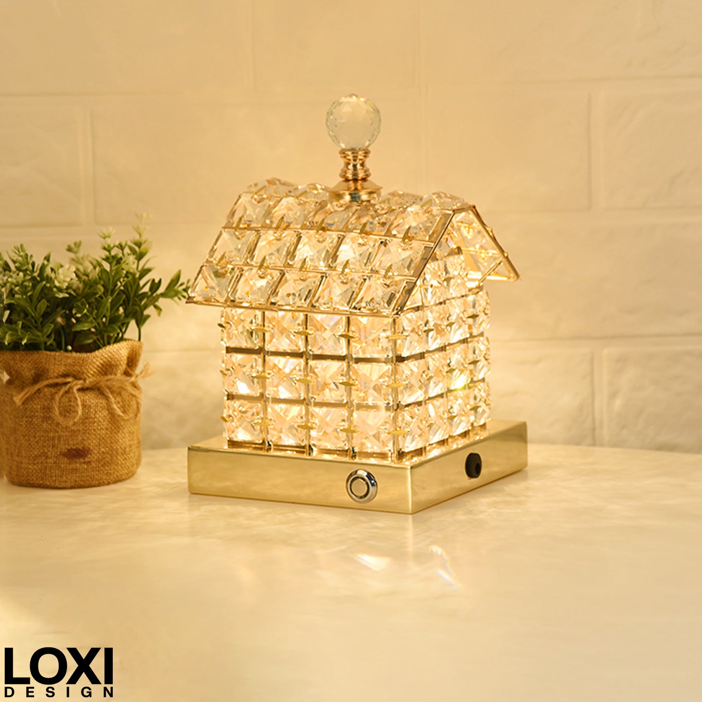 LoxiDesign™ Crystal Cabin Lamp