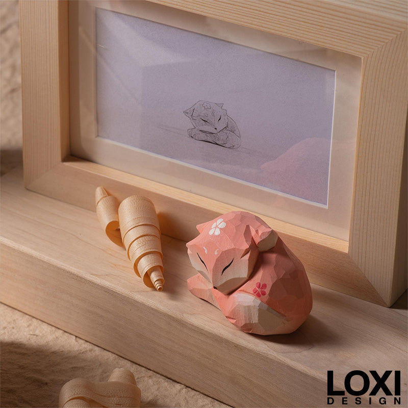 Loxi Design™ Handcrafted Lucky Fox