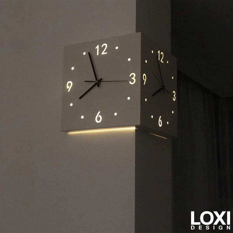 LoxiDesign™ Corner Clock