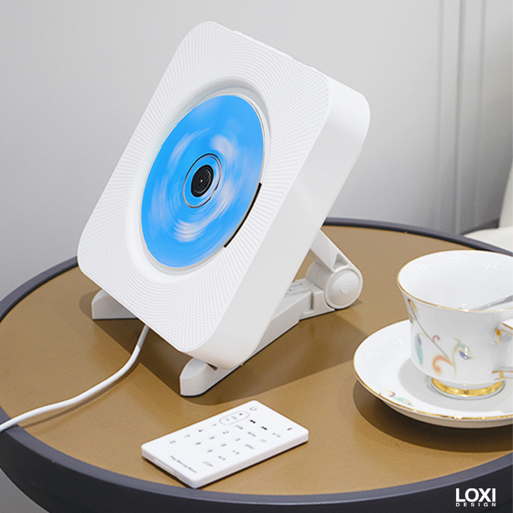 Loxi Design™ Aesthetic CD Player