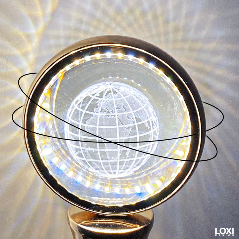 LoxiDesign™ Globe Projector Lamp