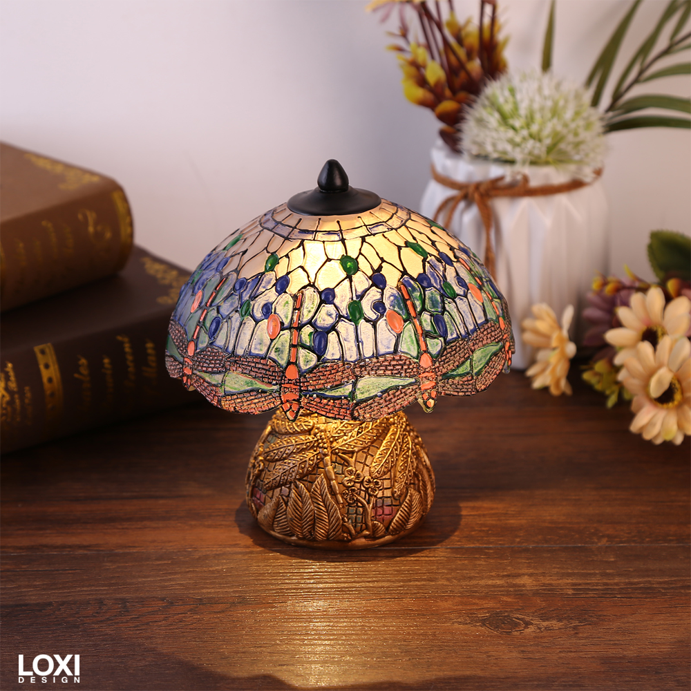 LoxiDesign™ Tiffany Dragonfly Lamp